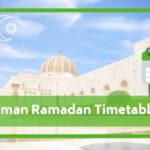 Oman Ramadan Timetable Calendar 2021 pdf