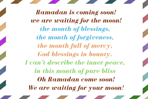 Ramadan is coming quotes 2021