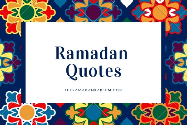 Ramadan quotes in English 2021