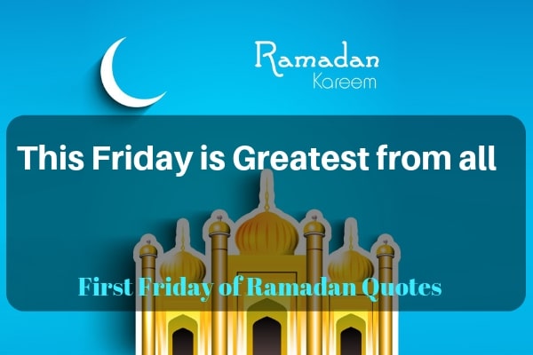 great friday of Ramadan