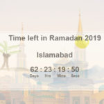 Ramadan Countdown timer clock 2019