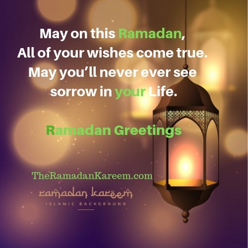Ramadan Greetings Words with images 2019