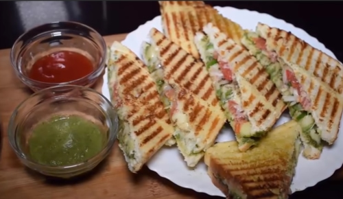 Vegetable Sandwich Indian Recipe for Ramadan 