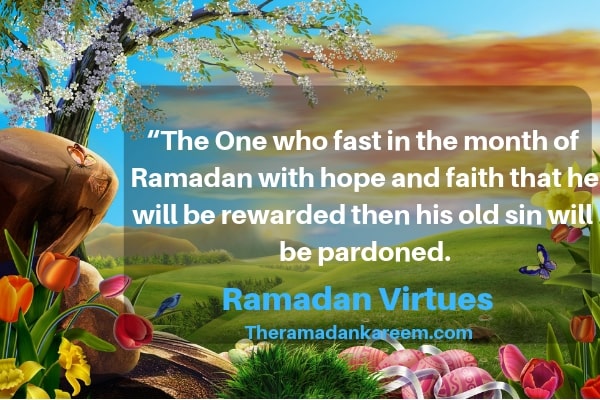 virtues of ramadan in hadith image
