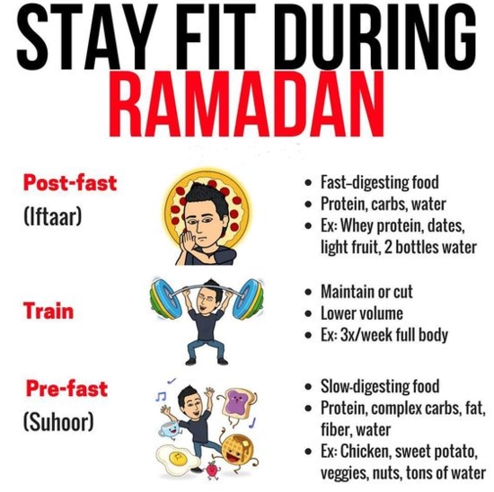 How to Exercise in Ramadan