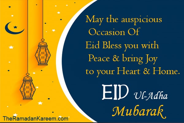 Eid ul Adha Mubarak Wishes Status