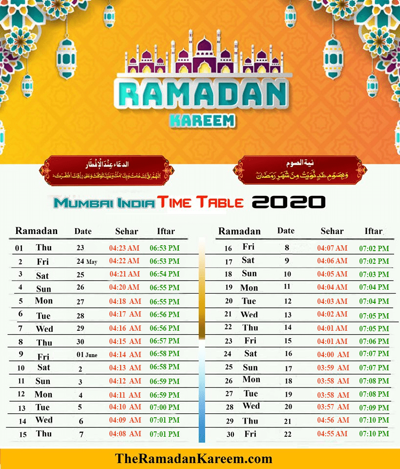 Fasting Month 2021 Printable Muslim Fasting Calendar 2021 Month
